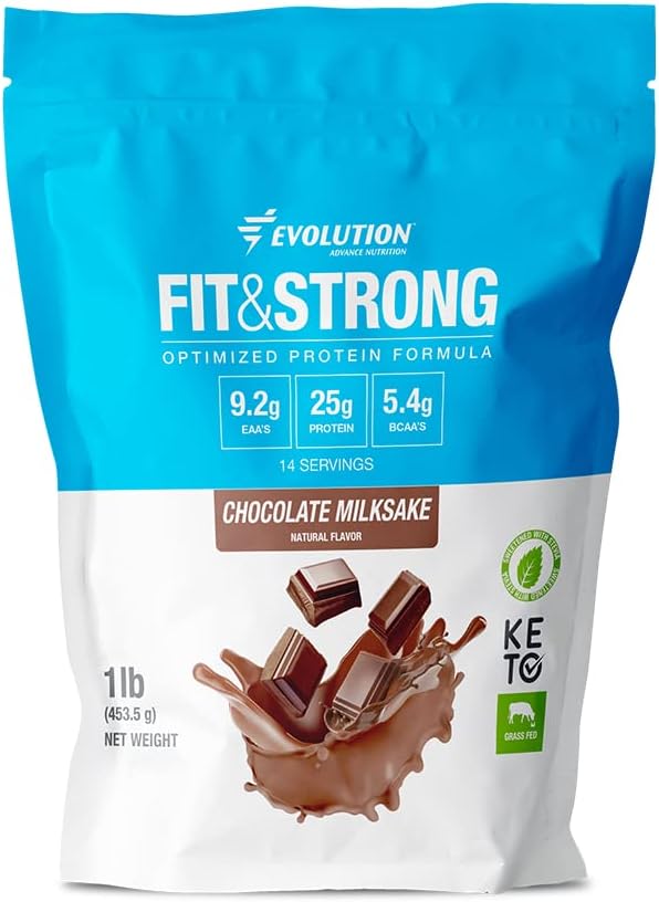 AEE Evolution Advance Nutrition Gras Fed 100% Whey Protéine Poudre - Pure Protéine Poudre avec BCAA, Absorbage rapide et digestion rapide pour la récupération optimale des muscles - 1 livre (chocolat)