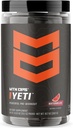 MTN OPS Yeti Trail Packs Pre-Workout Powder Energy Drink avec de la créatine, 200 mg de caféine et BCAA avec Beta Alanine, 20 portions simples, pastèque