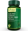 Natrition Aloe Vera Gel Extract Capsules avec la fibre alimentaire de soja – Meilleur supplément de nettoyage intestinal – Améliorer le soulagement de la digestion et de la constipation - 80 Capsules