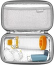 RLSOCO Carrying Case for Asthma Inhaler for Kids and Adults,Inhaler Spacer Travel Case for Device,Mask and Other Accessories (Case Only)