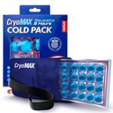 Cryo-Max Cold Pack, 8 heures de traitement à froid réutilisable pour les elbows, les genoux, le cou + plus, moyen, 6" x 12" (1 comte)