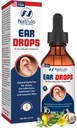 Drops d'oreille Natrulo pour l'infection à oreille – Drops d'oreille biologique pour adultes, enfants, bébés, chiens et animaux de compagnie – pour les oreilles, les oreilles démangeaisons, les infections, l'oreille de Swimmer, et la cire de Loosen – Enfants sans danger, fabriqués aux États-Unis