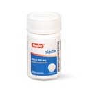 Rugby Niacin 100mg - Niacin Tablets with Calcium - Dietary Supplement - 100 Count