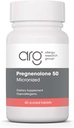 Groupe de recherche sur l'allergie Supplément à la pregnénolone - Suppléments à la progestérone 50mg, soutien à l'hormone et au stress, fabriqués à partir de l'igname sauvage non OGM, matrice lipidique micronisée, comprimés obtenus à partir de plantes et notés - 60 Nombre