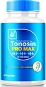 NutraRize Tonosin Pro Max Capsules, Formule Santé Oreille Officielle, Supplément All-Natural pour promouvoir la Santé Oreille Intérieure, Soutien auditive Premium, Revues TonosinProMax (60 Capsules)