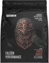 BIRDMAN Falcon Performance Premium Sport Protéines Poudre Plus Créatine, 31g Protéines et 5g Créatine par portion, Pas d'inflammation, Pas d'acné, Chocolat Saveur.