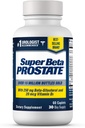 SUPER BETA PROSTATE Supplément de soutien pour la santé des hommes - Réduire les voyages dans les salles de bains, favoriser le sommeil, mieux vider les vêtements et une prostate saine, Beta Sitostérol - 60 comtes (paquet de 1)