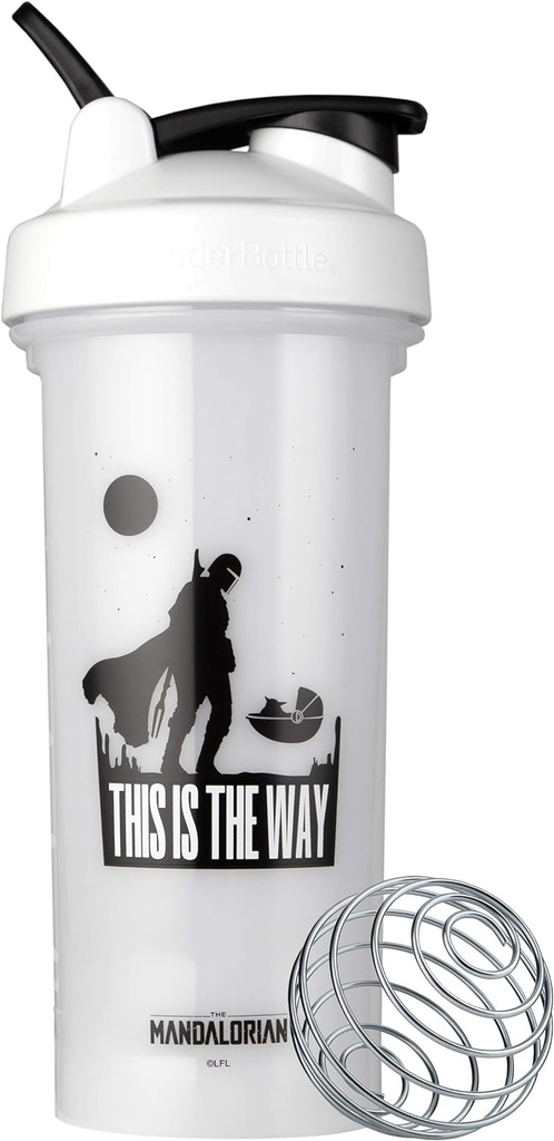 BlenderBottle Star Wars Shaker Bouteille Pro Série parfaite pour les shakes protéiques et préentraînement, 28-Ounce, C'est la façon