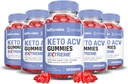(5 Pack) Microbio Keto ACV Gummies Extreme 2000MG Micro Bio Keto Gummies vinaigre de cidre de pomme formulé avec jus de betterave de grenade poudre B12 végétalien non OGM 300 Gummys