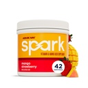 AdvoCare Spark - Mélange de boissons énergétiques - Supplément de vitamine et d'acide amino - Soutiens Énergie et Focus - Support immunitaire portable - Sans sucre - Fraise de mangue (10,5 oz)