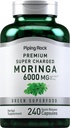 Piping Rock Moringa Oleifera Capsules 6000mg.