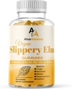 Slippery Elm Gummies, supplément pour les gorges et la digestion douloureuses, aromatisé aux fruits, 60 comtes (paquet de 1)