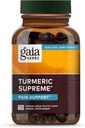 Gaïa Herbs, Douleur suprême curcuma, Supplément de douleur à base de plantes avec Curcumines, Capsules liquides végétaliens, 120 Compte