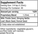 Laity Mama Lady Leche Supplément d'allaitement – 2oz Teinture Allaitement Soutien pour augmenter l'offre de lait – suppléments de lait à base de plantes avec chardon de lait, graines noires