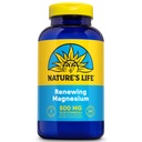 Natures Vie Renouvelant Magnésium 500 mg - Citrate, Malate, Oxide Plus Vitamine B-6 - Muscles et Nerves Support - Verifié en laboratoire (250 portions, 250 VegCaps)