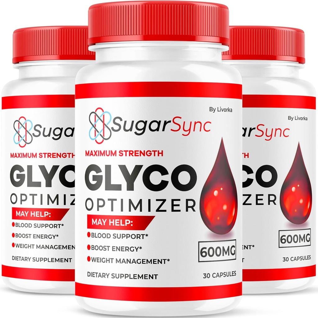 LIVORKA (3 Pack) Sucre Sync Glyco Optimizer, Sucre Sync Glyco Optimizer, Sucre Sync, Sucre Sync Glyco Optimizer, Sucre Sync Glyco Optimizer, Sucre Sync Glyco Optimizer Avis, 90 Capsules