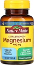 Oxyde de magnésium extra-résistance de la nature 400 mg, supplément alimentaire pour les muscles, les nerfs, les os et le coeur, 60 softgels,