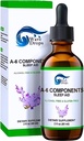 "Sleep Aid Drops Special Formula with Valerian Root, Melatonine, Camomile, Lavande, Rhodiola Rose et Vitamine B6 Sleep Support