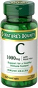 Nature's Bounty Vitamine C + Rose Hips, Immune Support, 1000mg, Caplets enduits, 100 Ct - Pack de 2