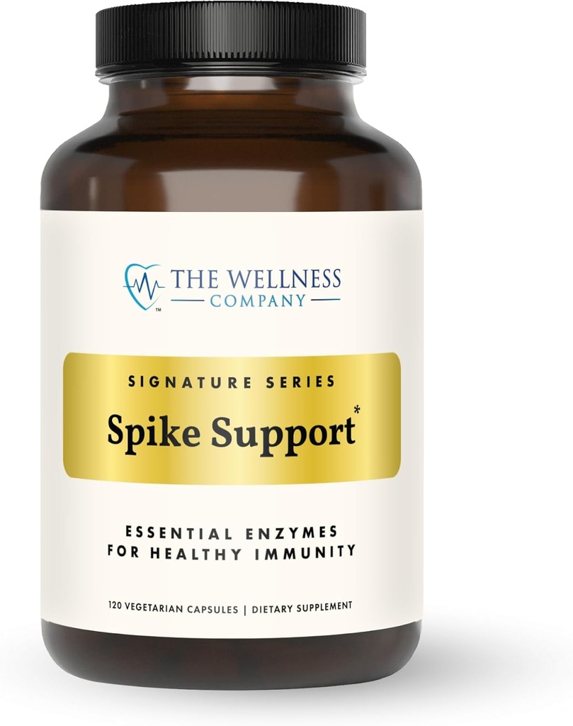 L'entreprise Wellness Spike Support - Detox, Immune Health, Blood Flow, Anti-Clotting - Nattokinase, Dandelion Root, & Black Sativa