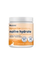 Hydrate NativePath, Zéro Sucre, Poudre d'électrolytes avec BCAA, Hydratation Tangerine, Keto & Paleo Friendly, 30 portions