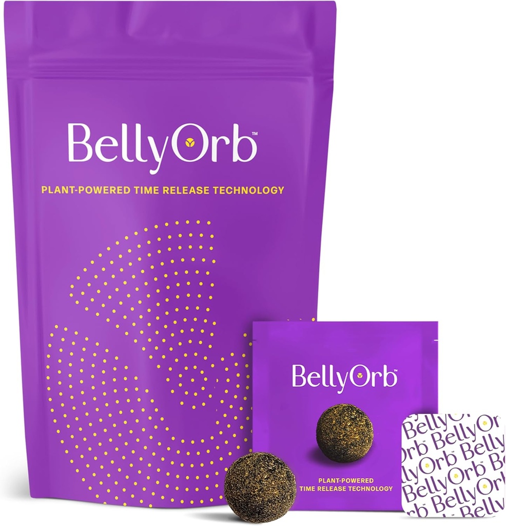 Lure Essentials Belly Orb – BellyOrb Sticker - Works for Men and Women with Wormwood, Clove, Cannelle, Ginger 30 Pieces