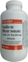 Comprimés de bicarbonate de sodium USP 650 mg (10 grains) pour soulager l'indigestion acide, les brûlures d'estomac, l'estomac aigre et l'estomac relevé 1000 comprimés par bouteille par CitraGen Pharmaceuticals Inc