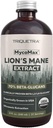 MycoMax Lions Mane Extract - 70% Beta Glucans, Max Potency Organic Lions Mane Supplément, US Grown + Extraction par ultrasons - 500 mg par portion - Clarté mentale, Focus et Mémoire - 8 oz.