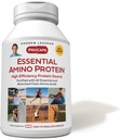 ANDREW LESSMAN Essential Amino Protein 90 Capsules - Une source de protéines hautement biodisponible avec acides aminés essentiels et ramifiés. Soutient la structure et la fonction des organes clés et des tissus.