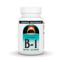 Source Naturals Vitamin B-1 Thiamin 500mg - High Potency, 500mg - 50 Tablets