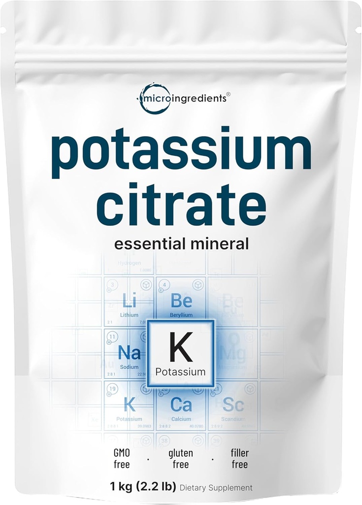 US Origin Potassium Citrate Powder, 1 KG (35 Ounce)