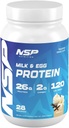 Lait et oeuf Poudre de protéines 26g Protéines 28 Servants Parfait pour les estomacs sensibles
