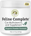 Épice biologique complet - 8 Oz - Poudre multivitamine et probiotique pour chats - Alimentation naturelle pour chats et soutien digestif