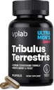 VPLab Ultra Tribulus Terrestris pour hommes - Supplément multivitaminique quotidien pour hommes avec Tribulus Terrestris Extract et Zinc - Supporte les niveaux et le système immunitaire, 90 capsules
