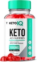 Keto IQ ACV Gummies, Keto IQ Keto ACV Gummies Supplément de vitamine de perte de poids avancé pour les hommes femmes, KetoIQ Keto IQ Gummy Apple Cider Vinegar Formule 1000MG Keto+ Folic Acid Beet Root (60 Gummies)