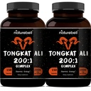 Tongkat Ali 200:1 (Longjack) Extrait pour les hommes, 2000mg par service, Indonésie Origine, Eurycoma Longifolia.