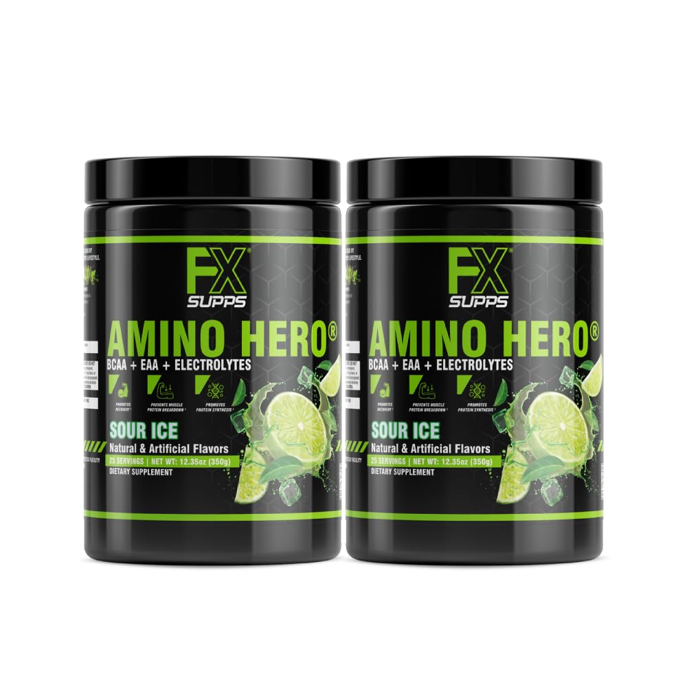 FXSUPPS Amino Hero Sour Ice Flavor (50 portions)