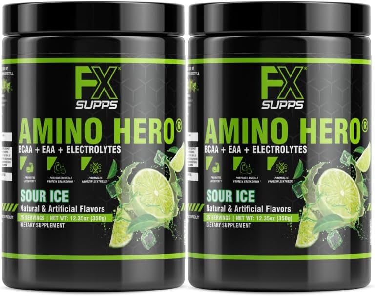 FXSUPPS Amino Hero Sour Ice Flavor (50 portions)