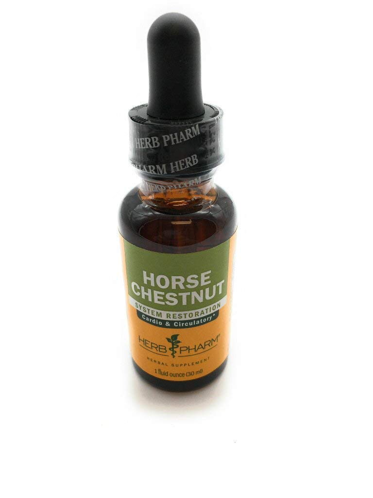 Extrait liquide à base d'herbe pour les veines saines et la circulation, Châtaigne de cheval, 1 Fl Oz