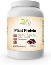 Suppléments Zen - Protéines végétales-chocolat 510G 1.1LB -Powder - 23 grammes de protéines par portion -Vegan, faible teneur en glucides nets, non laitiers, sans gluten, sans lactose, sans sucre ajouté, sans soja, casher, non-OGM
