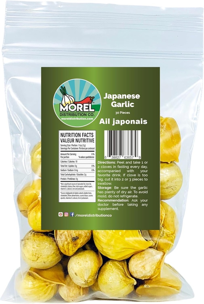 Ail japonais//AJO Japones (100 % naturel!!) Choisissez votre compte par sac: (30-60-130-150-250-400) (30)