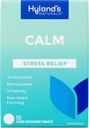 Comprimés calmes de Hyland, supplément de soulagement du stress, soulagement naturel de l'anxiété, de la nervosité et de l'irritabilité, 50 comtes (paquet de 1, 50 comte total)