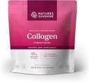 Nature's Sunshine Collagen Poudre de type I et III herbe Fed et pâturage élevé Premium collagène Peptides 18 Oz