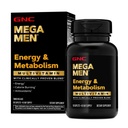 GNC Mega Hommes Caplets multivitamines, cliniquement prouvé à se sentir mieux, soutien immunitaire, soutien énergétique, antioxydants, vitamines B, vitamine D-3, libération chronométrée, 90 compte, 45 jours d'approvisionnement