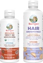 MaryRuth Organics Turkey Tail Mushroom Liposomal (Fudge chocolaté) & Croissance des cheveux MAX (Cookie à l'amande)