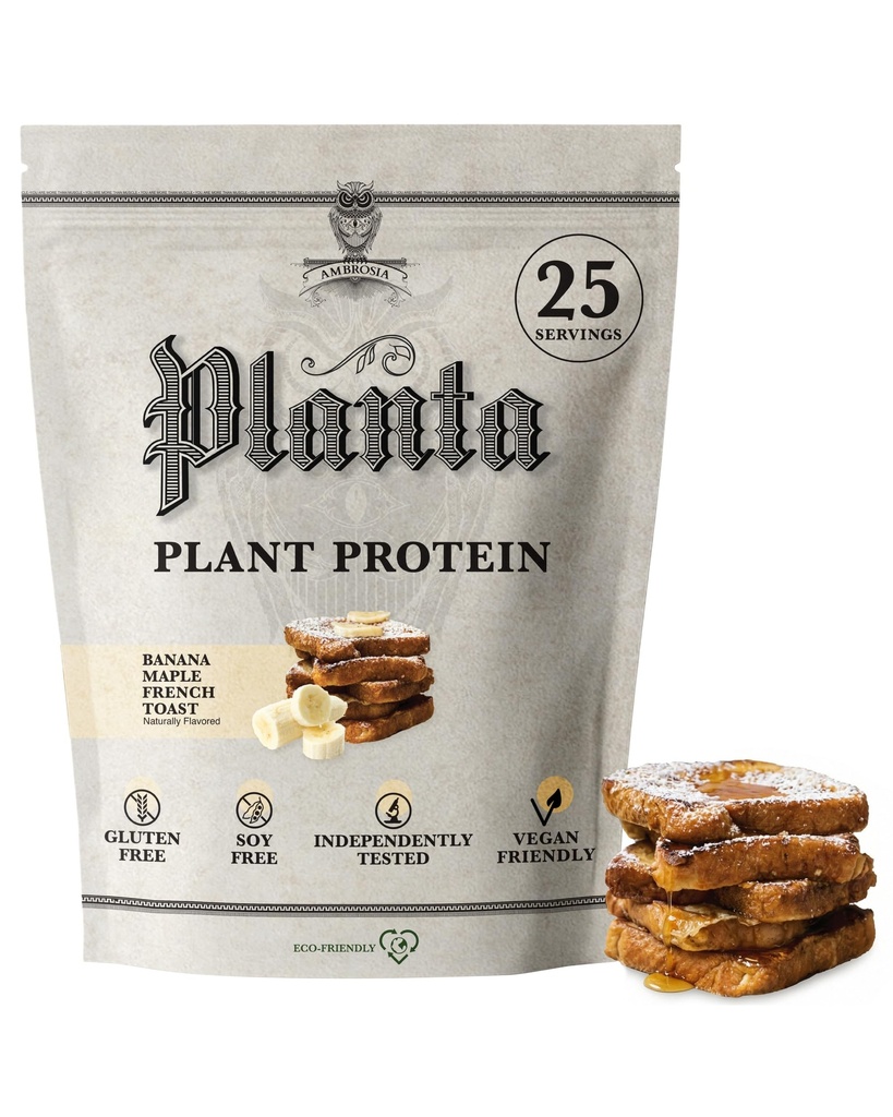 Ambrosia Planta - Protéines végétales premium : Vegan & Keto Friendly.