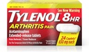 Tylenol 8 heures Arthrite soulagement de la douleur - Acétominophène comprimés à libération prolongée, analgésique / réducteur de fièvre, 24 capsules, 650 milligrammes chacun (2-pack)