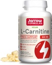 Formules de Jarrow L-Carnitine 500 mg - 100 Veggie Licaps - Cofacteur important pour la production d'énergie (ATP) à partir de matières grasses - Vegan - Jusqu'à 100 portions