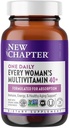 Nouveau chapitre Multivitamine des femmes, chaque jour 40+, fermenté avec des probiotiques + vitamine D3 + vitamine B + ingrédients organiques non OGM - 24 Nombre