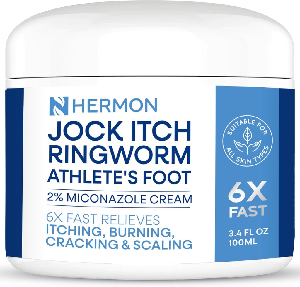 Crème antifongique Jock Itch, Traitement de la tordeuse pour les humains, Traitement du psoriasis, Traitement de la tordeuse Psoriasis, Crème de la tordeuse pour les humains, Baume du pied et du corps, Fournit un soulagement apaisant-100g